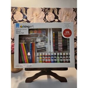 Kingart Ultimate Series Mixed Media Set 175 Piece Art Supply Kit New Unopened